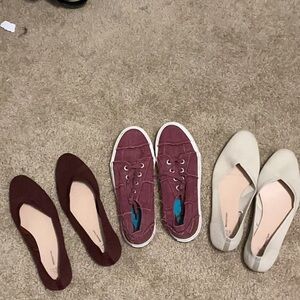 3 Pair Of Shoes